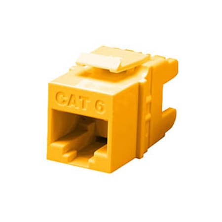 Allen Tel Cat 6 E-Z Jack Module, Orange AT66EZ-16
